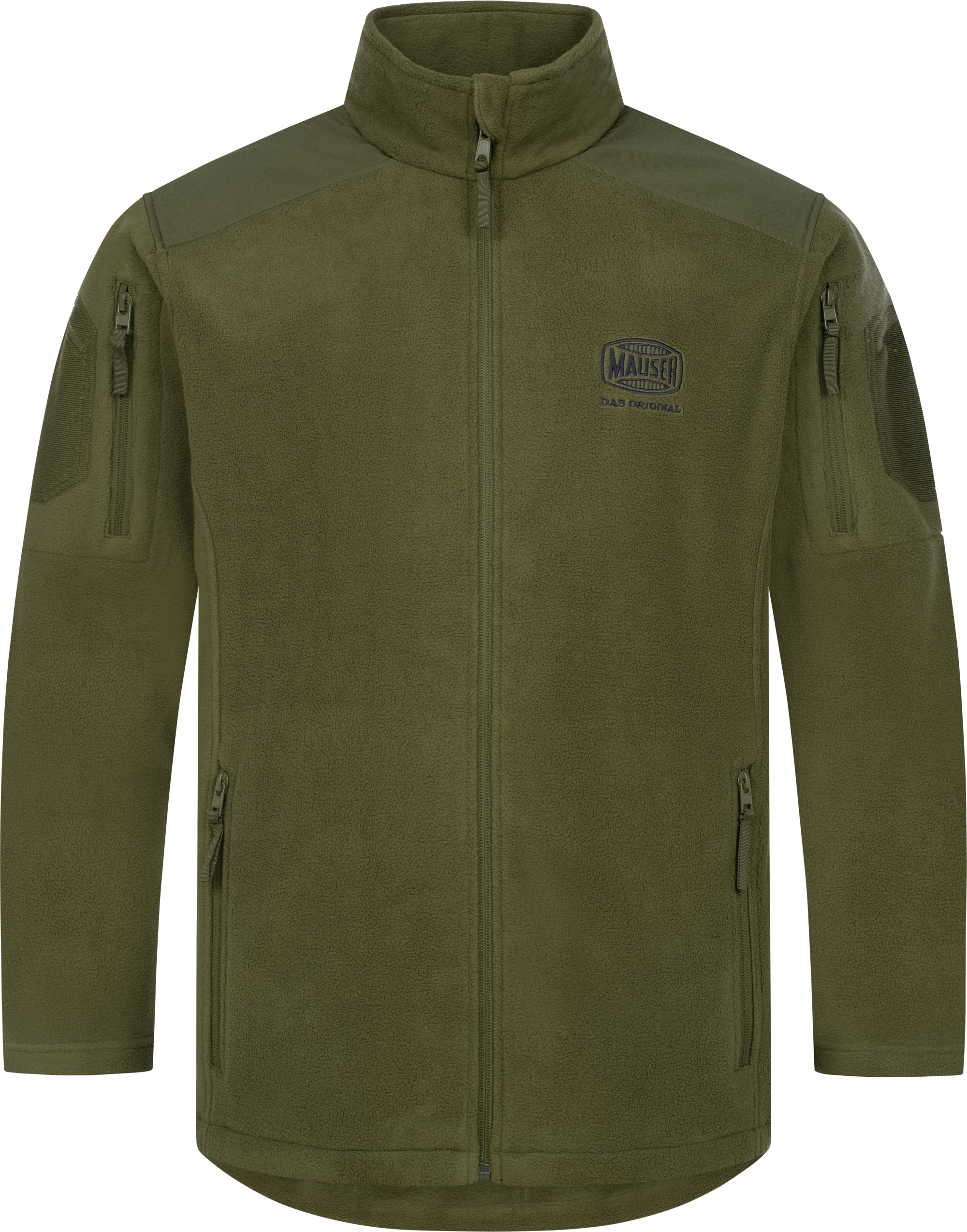 Silent Fleece Jacket matt oliv